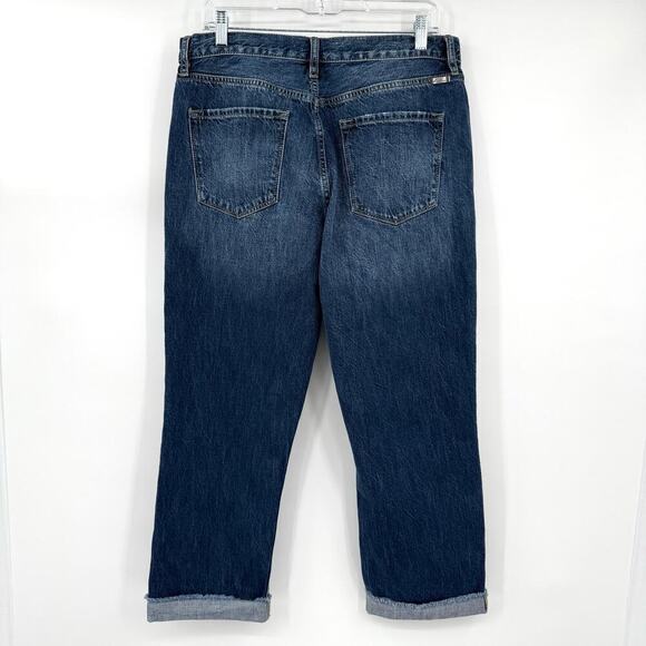 Kancan Finley High-Rise Straight Leg Jeans Relaxed Fit Women’s Size 13/30 Preppy - Picture 2 of 9